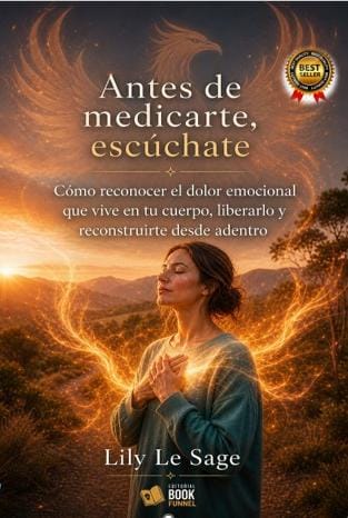 Portada de Antes de medicarte, escúchate, de Lily Le Sage